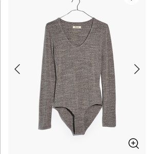Madewell Crew Neck Bodysuit